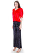 Bluza catifea rosie  Liza Panait Liza Panait Online Boutique